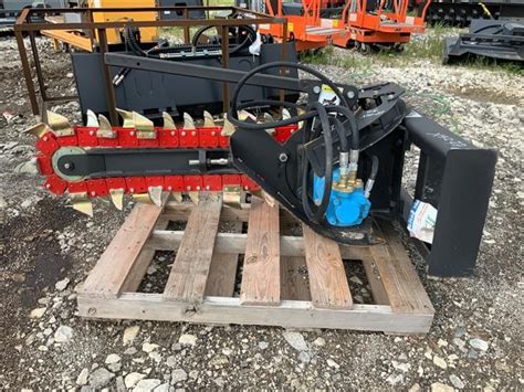 2019 suihe 900 200 skid steer trencher|SUIHE Construction Attachments For Sale .